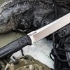 Туристический нож Senpai AUS-8 StoneWash черный