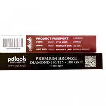 Брусок алмазный BLD023 160 25 7 3  160/125, Premium BRONZE MD001 